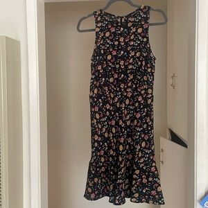 J. Crew Mercantile blue floral dress